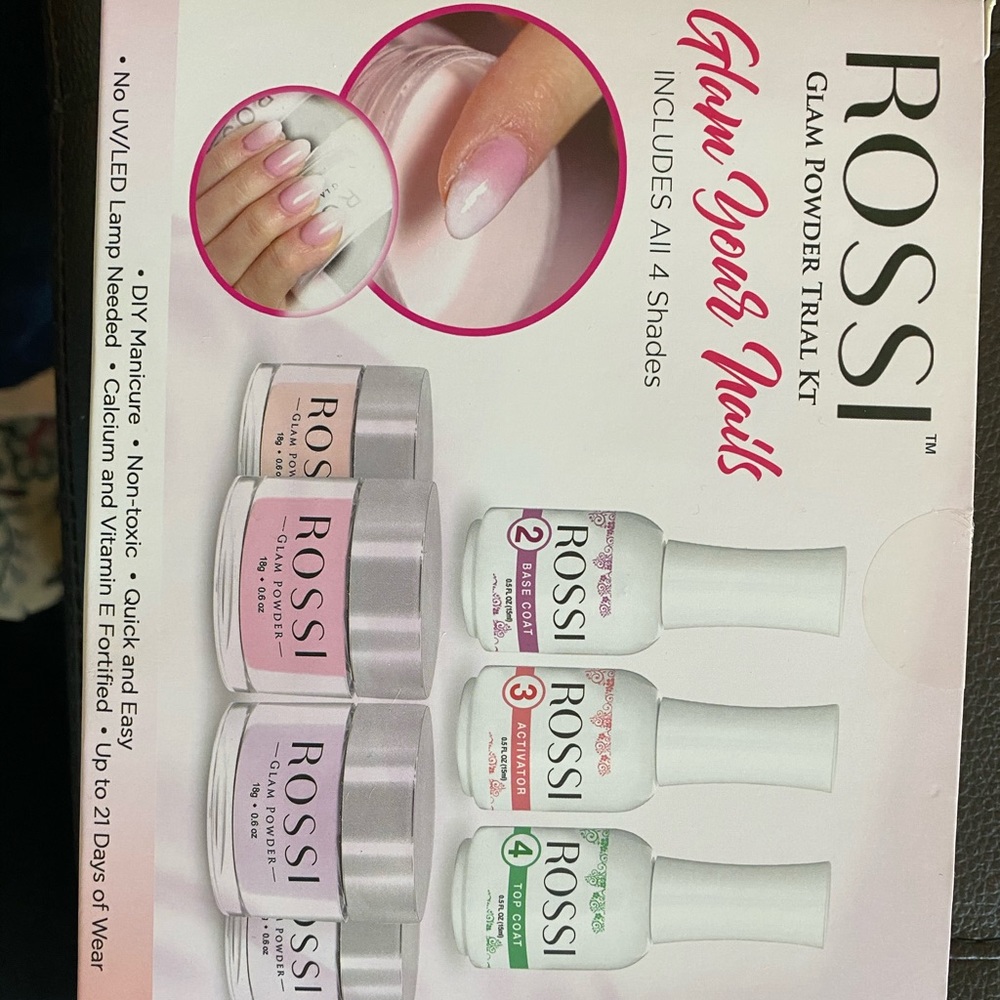 Rossi glam powder trial kit